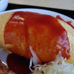 北野食堂 - オムライス アップ