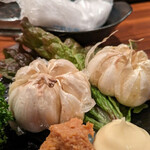 海の家 あそなる～ - にんにくで精をつけましょう☆