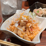 海の家 あそなる～ - 先鋒はコレ！蒸し鶏メンマが優秀すぎる