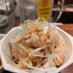 海の家 あそなる～ - 焼酎と一種にチビチビと蒸し鶏メンマ