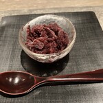 現代茶寮 銀座風月堂 - 赤ワインのソルベ
