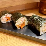 鮨一 - セコガニ細巻き