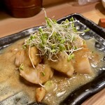 鮨一 - ホタテバター焼 ブロッコリーソース