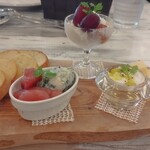 Wine restaurant The Attachment - チーズ盛り合わせ