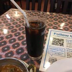 インド料理 パリワル - アイスコーヒー(¥400)