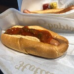 イオンシネマ  - 料理写真:ホットドッグ・サルサソース