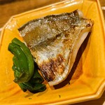 温石 - エボ鯛の炭火焼きとしし唐