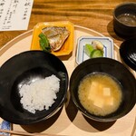 温石 - 〆のお膳です