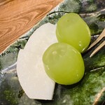 温石 - シャインマスカット、大好き