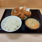 かつや - 秋の海鮮フライ定食879円(2024年9月14日)