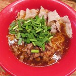 黒木製麺 釈迦力 雄 - 肉醤油ニラそば(多分期間限定と思います)