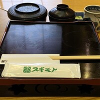 スギモト 本店 - わりと大きめのお弁当です。