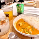 スープストックトーキョー - カレーとスープとドリンクのセットですね♫
