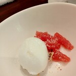 CIVIDALE - 自家製ジェラート♡本日はヨーグルトジェラートとピンクグレープフルーツ♫