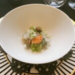 クイントカント - 賀茂茄子、イカとウニ