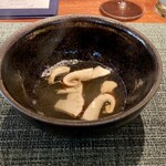 蒼 - 鱧のコンソメ 松茸