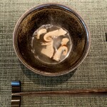 蒼 - 鱧のコンソメ 松茸