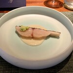 蒼 - 鰆 藁焼き お米と中国甘酒のヴィネグレットソース