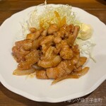 中華 シゲ - みそ焼き肉（ハーフサイズ）