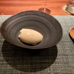蒼 - 比内地鶏卵と赤酒のアイスクリーム