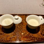 茶禅華 - 杏仁豆腐 冷温二種