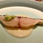 蒼 - 鰆 藁焼き お米と中国甘酒のヴィネグレットソース