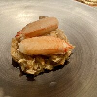 蒼 - 噴火湾の毛蟹のリゾット