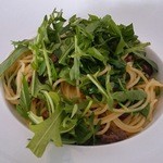 レストラン グースト - 2014年4月のランチパスタ　ハラミとルッコラのスパゲッティ