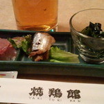 焼鶏館 - お通し