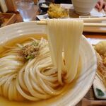 切麦や 甚六 - 冷かけうどん（特盛）、親子ちくわ天1,400円