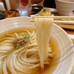 切麦や 甚六 - 冷かけうどん（特盛）、親子ちくわ天1,400円