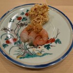 鮨桂太 - 毛蟹＆甘海老（味噌添え）