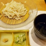 天ぷら処 こさか - コースの稲庭うどん
