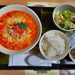 MegAiba - 饗庭担々麺＆ごはんセット