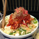 ハゲ天  - キムチチーズもんじゃ