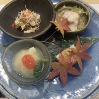 鮨 天ぷら 祇園いわい - 前菜