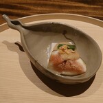 温石 - 落花生豆腐と無花果､落花生をロースト