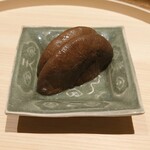 温石 - 椎茸の蒸し焼き