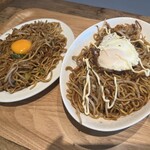 両面焼きそば あぺたいと - 料理写真: