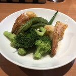 グラシア - 海老とブロッコリー炒め