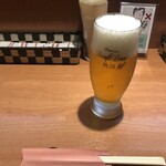グラシア - 取り敢えず生ビール一杯から