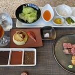 Teppanyaki×Wine あかくろ - 減圧野菜料理とメインのお肉(カイノミ)