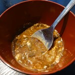 もりた屋 - アワビの肝醤油