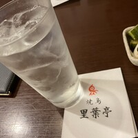 里葉亭 - 芋焼酎ソーダ割り