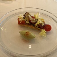 シトロニエ - （前菜1）◎本マグロと夏野菜のグリエ、タルト仕立て