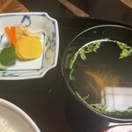 鰻亭 - 香の元と肝吸い