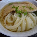 純手打うどん よしや - ひやあつ　おあげ