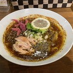 セロリとパクチー - ピリ辛