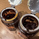 金まる餃子 - ラー油