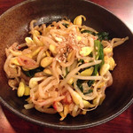 平澤精肉店 - ピリ辛豆もやし 360円